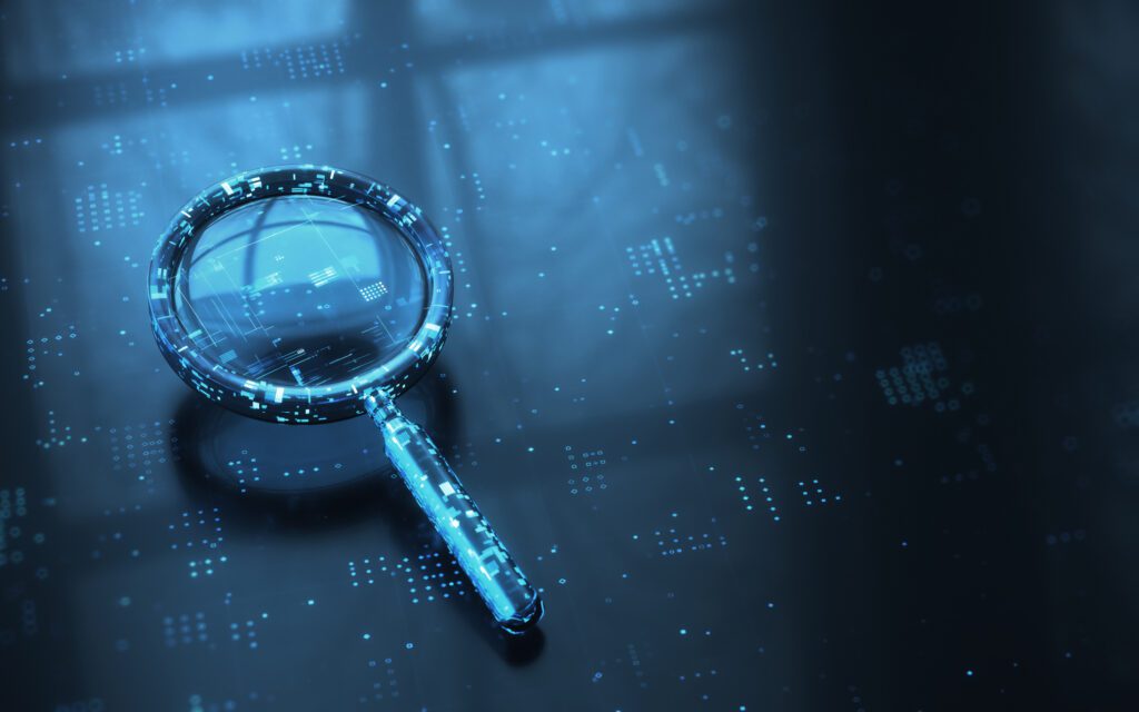 Digital looking magnifier